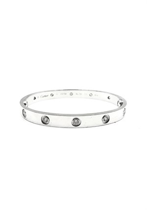  Love Bracelet 10 Diamonds Cartier  